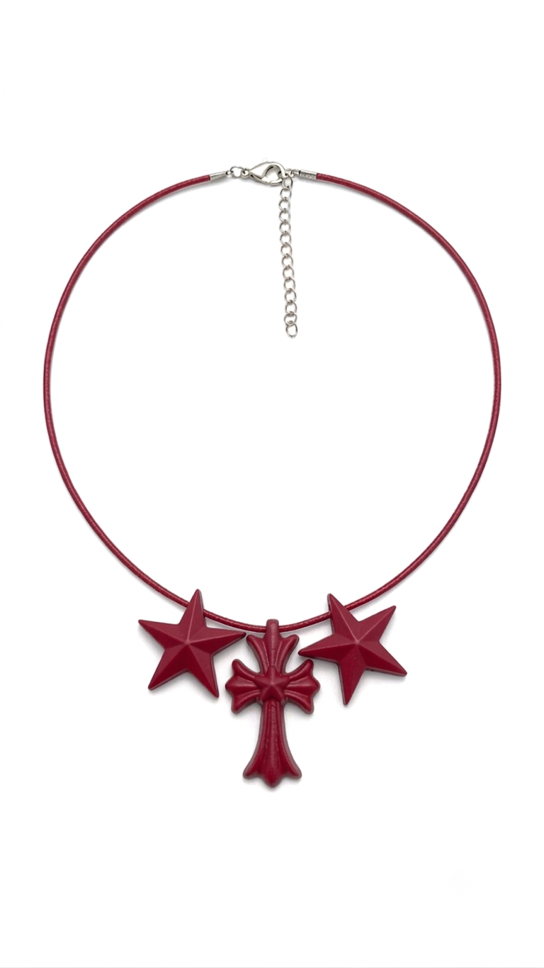 Necklace red