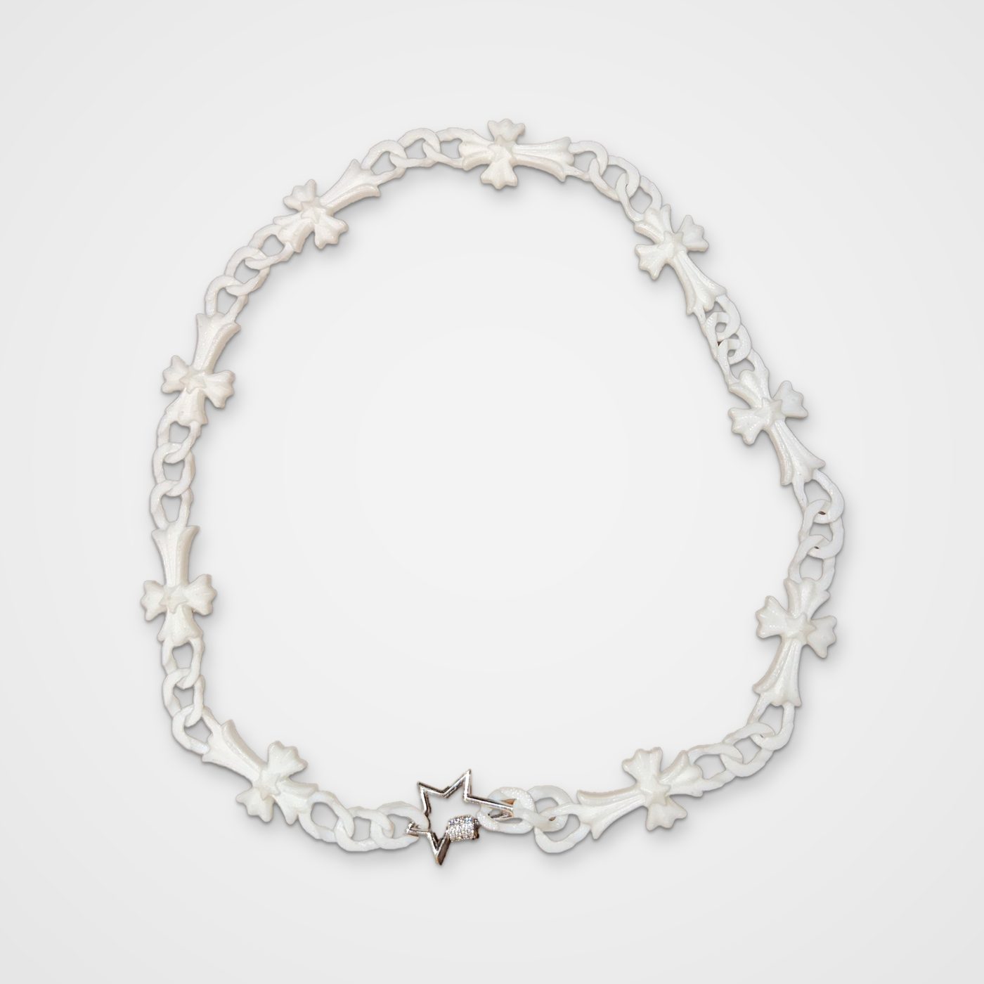 Choker bianco